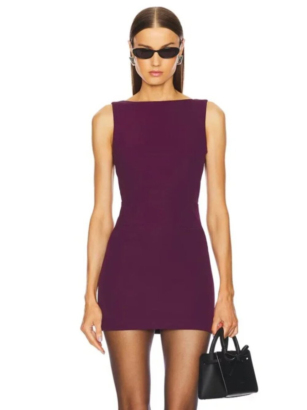 L'Academie by Marianna Arley Dress in Merlot from Revolve